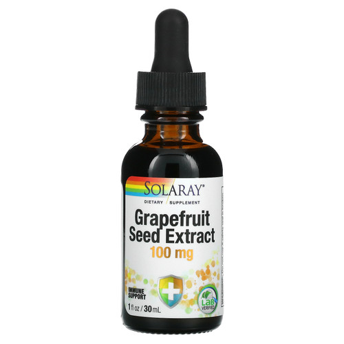 Solaray  Grapefruit Seed Extract  100 mg  1 fl oz (30 ml)