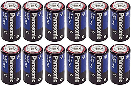 Panasonic Heavy Duty C Batteries X 12