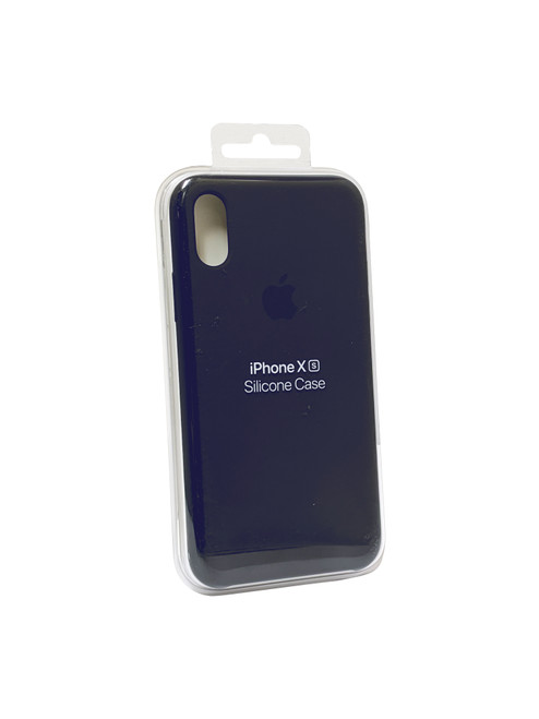 Original Apple iPhone X/XS Silicone Case - Midnight Blue
