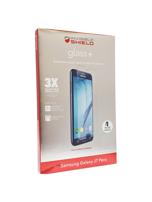 ZAGG InvisibleShield Glass+ Screen Protector for Samsung Galaxy J7 Perx