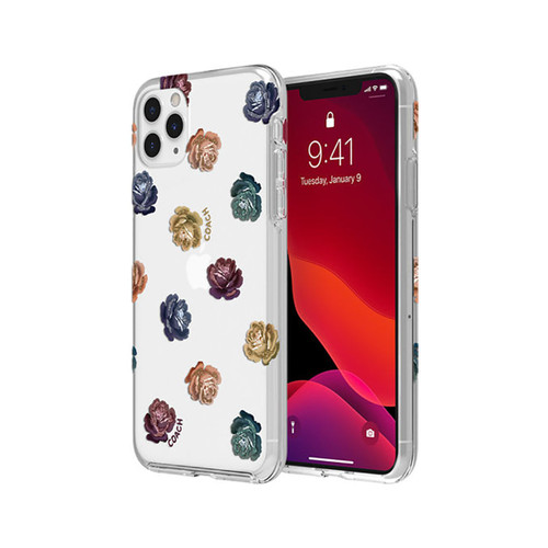 Coach Protective Case for iPhone 11 Pro Max - Dreamy Peony Clear/Rainbow