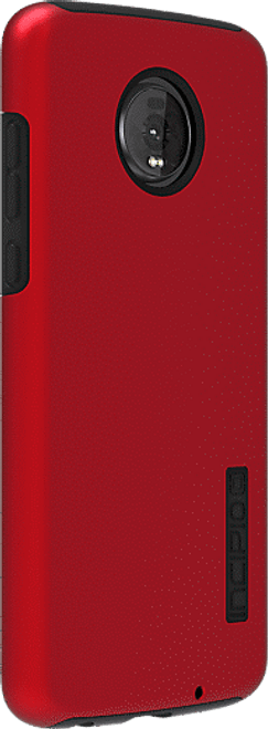 Incipio DualPro Case for moto z4 - Iridescent Red/Black