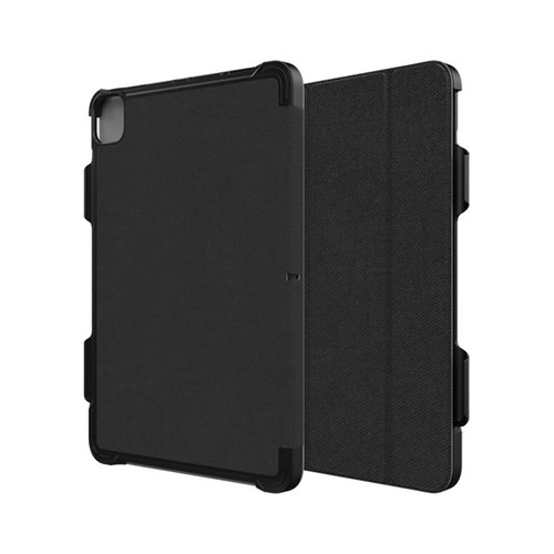Verizon Folio Case & Tempered Glass Screen Protector for 11" iPad Pro 2020 - Black