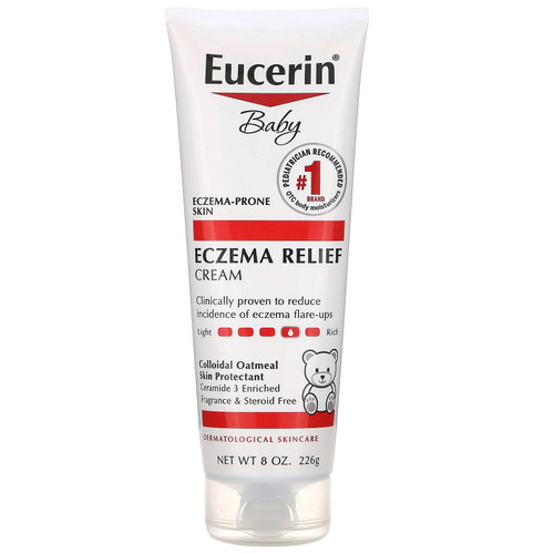 Eucerin  Baby  Eczema Relief  Cream  8 oz (226 g)