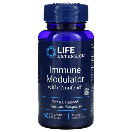 Life Extension, Immune Modulator with Tinofend, 60 Vegetarian Capsules
