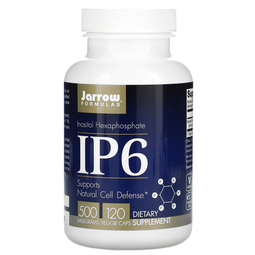 Jarrow Formulas  IP6  Inositol Hexaphosphate  500 mg  120 Veggie Caps