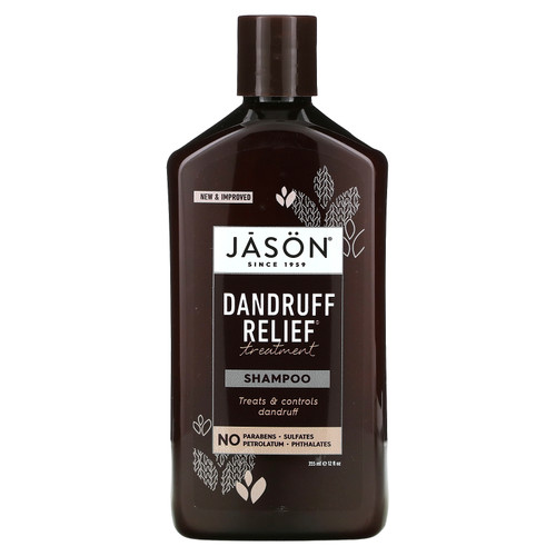 Jason Natural  Dandruff Relief Treatment Shampoo  12 fl oz (355 ml)