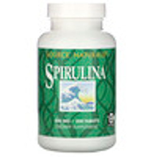 Source Naturals  Spirulina  500 mg  200 Tablets