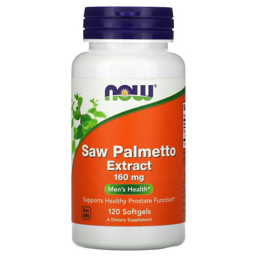 Now Foods  Saw Palmetto Extract  160 mg  120 Softgels