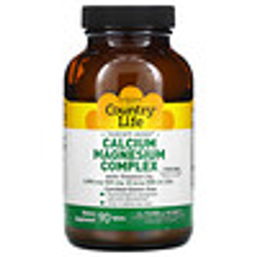 Country Life  Target-Mins Calcium Magnesium Complex with Vitamin D3  90 Tablets