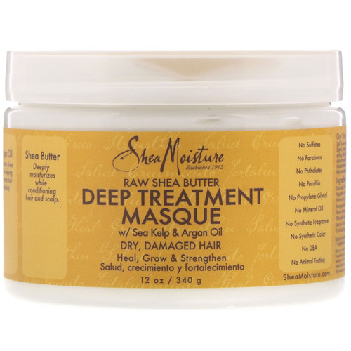 SheaMoisture  Deep Treatment Masque  Raw Shea Butter  12 oz (340 g)