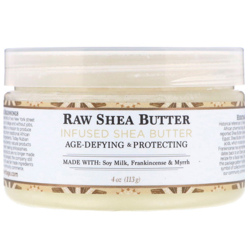 Nubian Heritage  Raw Shea Butter Infused with Shea Butter  4 oz (113 g)