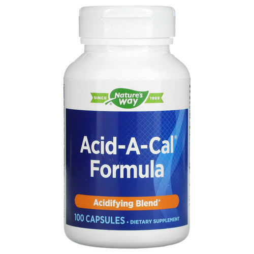 Enzymatic Therapy  Acid-A-Cal Formula  100 Capsules
