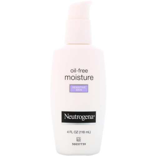 Neutrogena  Oil Free Moisture  Ultra-Gentle Facial Moisturizer  Sensitive Skin  4 fl oz (118 ml)