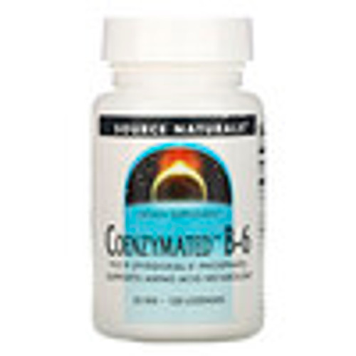 Source Naturals  Coenzymated B-6  25 mg  120 Lozenges