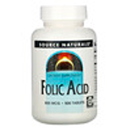 Source Naturals  Folic Acid  800 mcg  500 Tablets