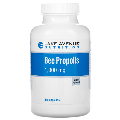 Lake Avenue Nutrition  Bee Propolis  5:1 Extract  Equivalent to 1 000 mg  240 Veggie Capsules