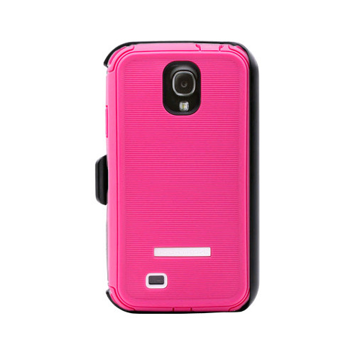 Body Glove ToughSuit Rugged Case for Samsung Galaxy S4 (Raspberry/White)