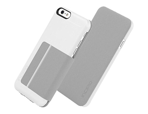 Incipio Highland Case Cover for Apple iPhone 6 (White/Gray) - IPH-1183-WHTGRY