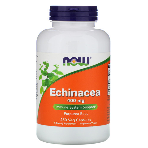 Now Foods  Echinacea  400 mg  250 Veg Capsules