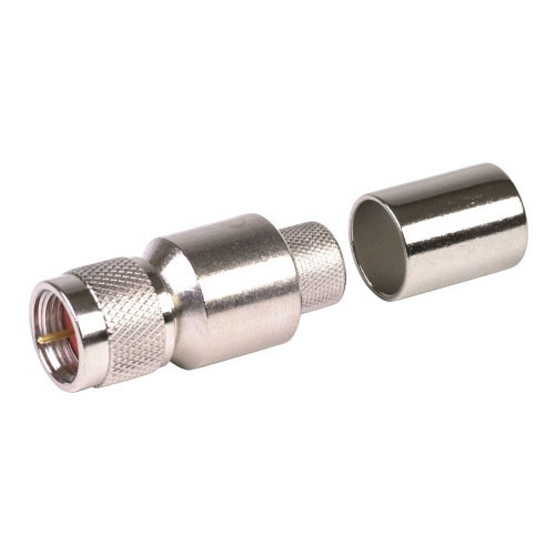 Times Microwave - Crimp F Male Connector for LMR400-75 Cable