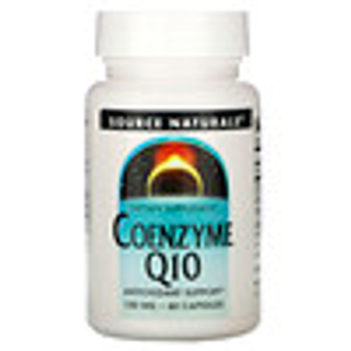 Source Naturals  Coenzyme Q10  100 mg  60 Capsules