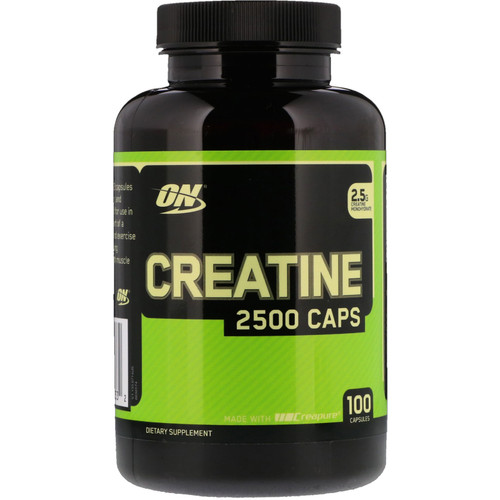 Optimum Nutrition  Creatine 2500 Caps  2.5 g  100 Capsules