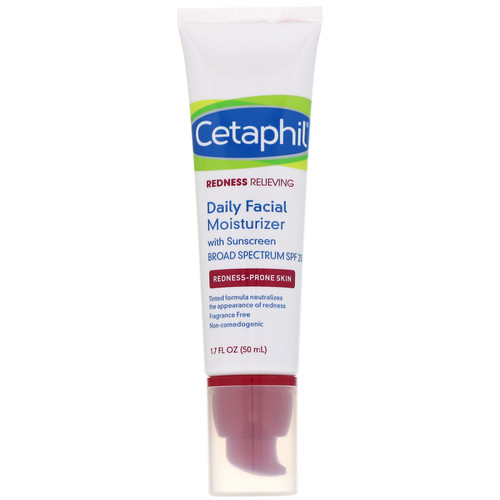 Cetaphil  Redness Relieving  Daily Facial Moisturizer  SPF 20  Neutral Tint  1.7 fl oz (50 ml)