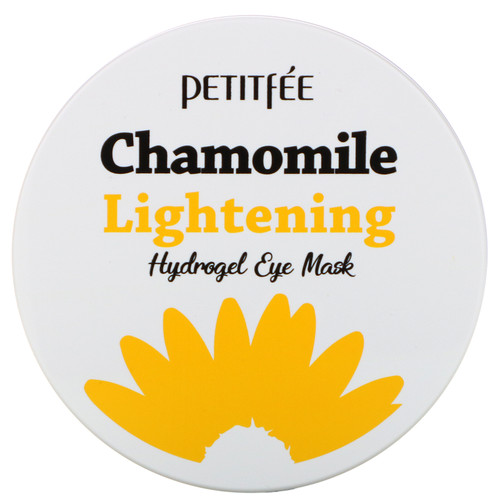 Petitfee  Chamomile Lightening  Hydrogel Eye Mask  30 Pairs