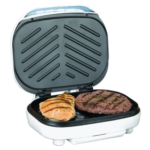 Electric Contact Grill 2 Slice Capacity - White