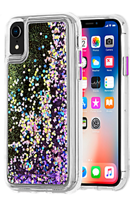 Case-Mate Waterfall Case for iPhone XR - Purple Glow