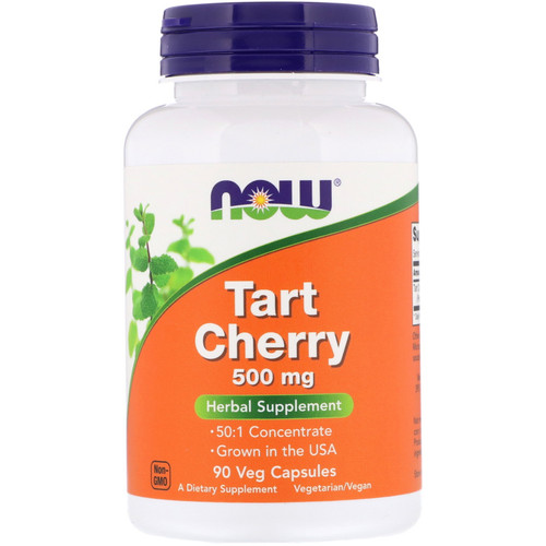 Now Foods  Tart Cherry  500 mg  90 Veg Capsules