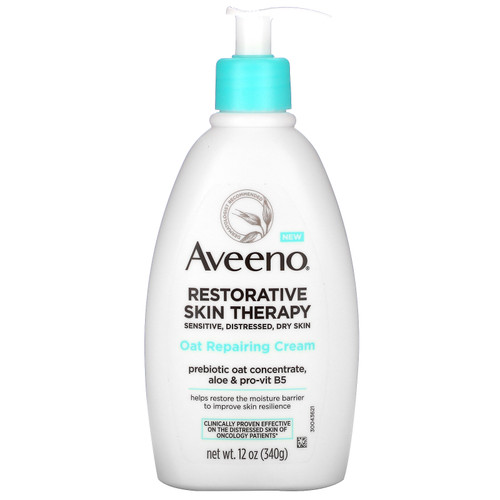Aveeno  Restorative Skin Therapy  Oat Repairing Cream  12 oz (340 g)
