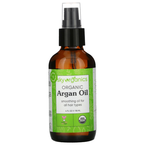 Sky Organics  Organic Argan Oil  4 fl oz (118 ml)