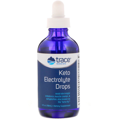 Trace Minerals Research  Keto Electrolyte Drops  4 fl oz (118 ml)