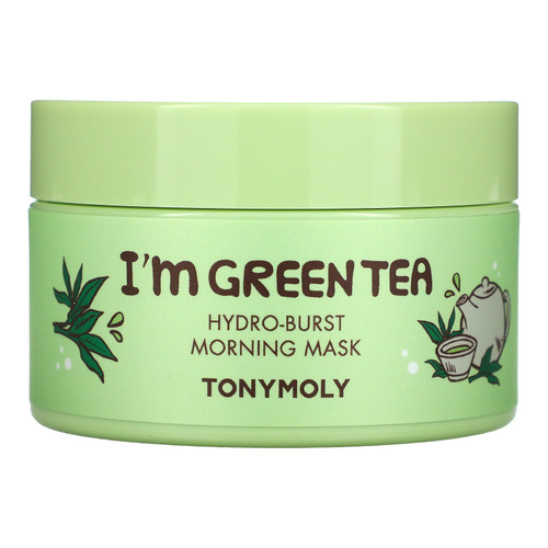 Tony Moly  I'm Green Tea  Hydro-Burst Morning Beauty Mask  3.52 oz (100 g)