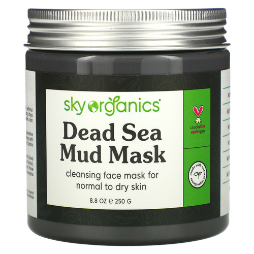 Sky Organics  Dead Sea Mud Beauty Mask  8.8 fl oz (250 g)