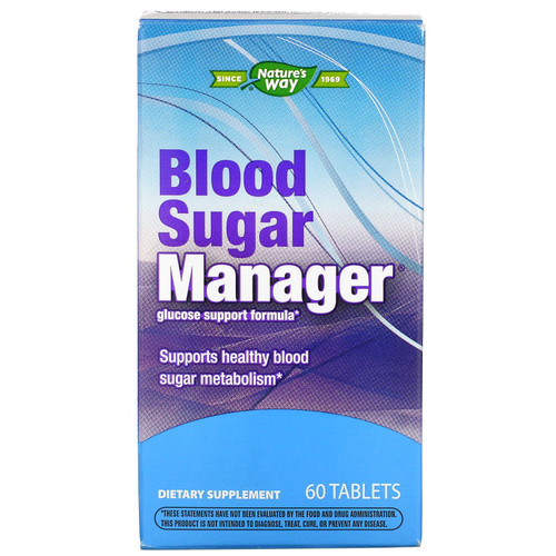 Nature's Way  Blood Sugar Manager  60 Tablets