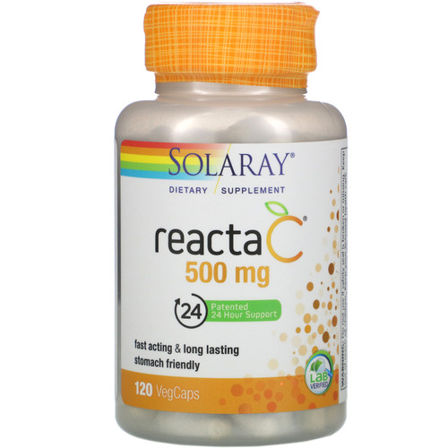 Solaray  Reacta-C  500 mg  120 VegCaps