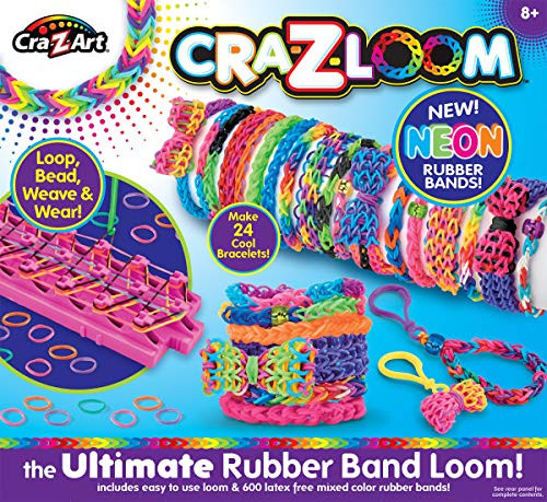 Cra-Z-Art Cra-Z-Loom Rubber Band Bracelet Maker Kit