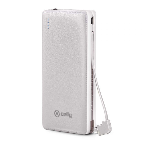 Celly's Universal Backup Battery Pack 6600 mAh for Tablet  Samsung  iPhone  Nokia  Blackberry  LG  Sony - White