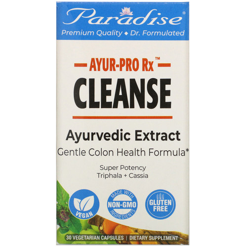 Paradise Herbs  AYRU-Pro Rx  Cleanse  60 Vegetarian Capsules