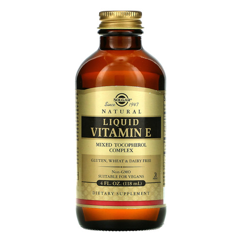 Solgar  Natural Liquid Vitamin E  4 fl oz (118 ml)