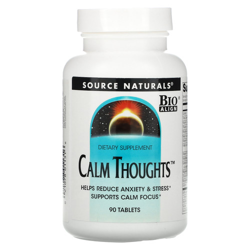 Source Naturals, Calm Thoughts, 90 Tablets