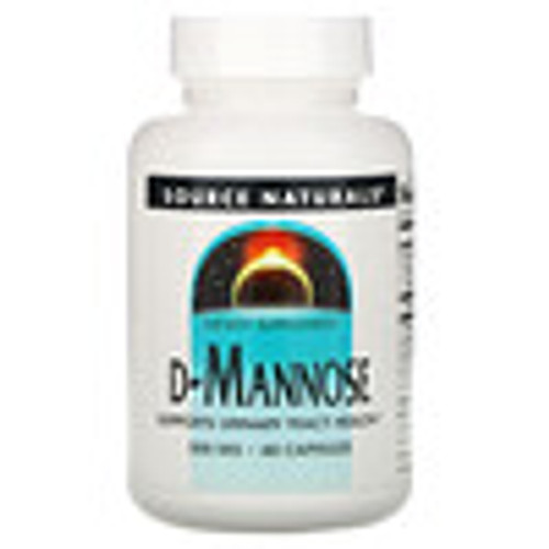 Source Naturals, D-Mannose, 500 mg, 60 Capsules