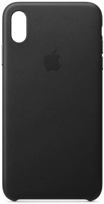 Apple Leather Case for iPhone XS Max - Black