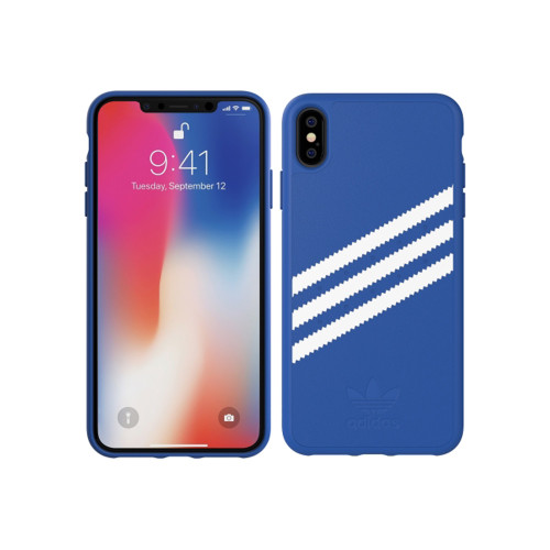 Adidas Polycarbonate Case for Apple iPhone XS Max - Collegiate Royal Gazelle