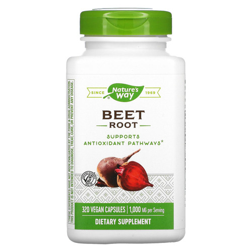 Nature's Way, Beet Root, 1,000 mg, 320 Vegan Capsules