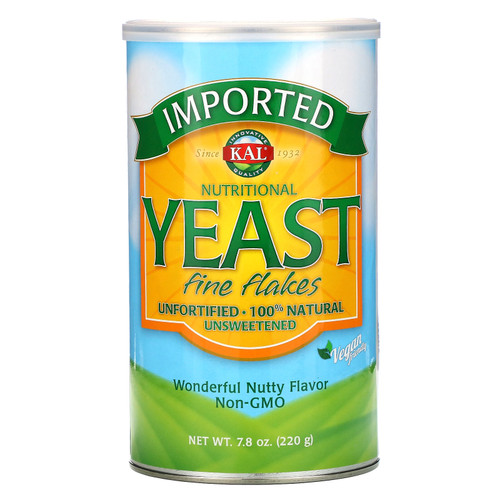 KAL, Imported Nutritional Yeast, Fine Flakes, 7.8 oz (220 g)