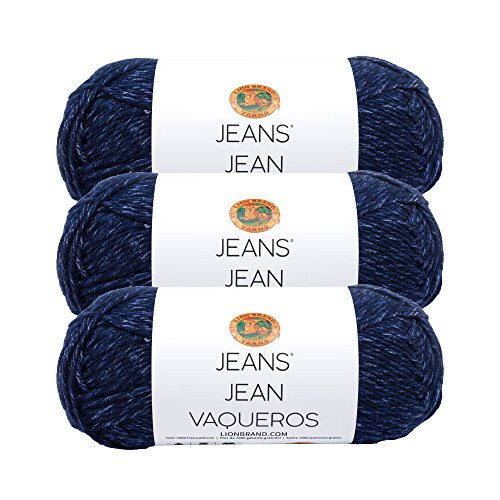 (3 Pack) Lion Brand Yarn 505-108 Jeans Yarn